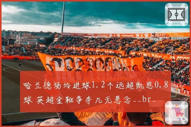 哈兰德场均进球1.2个远超凯恩0.8球 英超金靴争夺几无悬念__br_